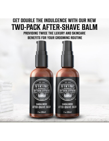 Bálsamo After-Shave Viking Revolution 2 Unidades - Calma e Hidrata