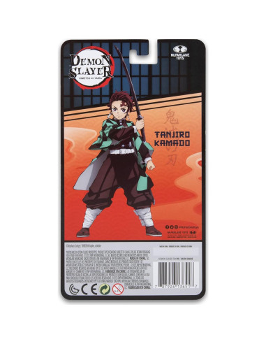 Figura de acción McFarlane Tanjiro Kamado 12.7 cm Demon Slayer