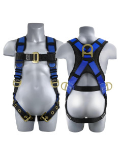 Arnés de Seguridad TRSMIMA D-Ring Acolchado para Trabajo