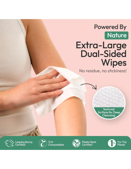 Toallitas Desodorantes Fomin Mini Biodegradables 100 Unidades