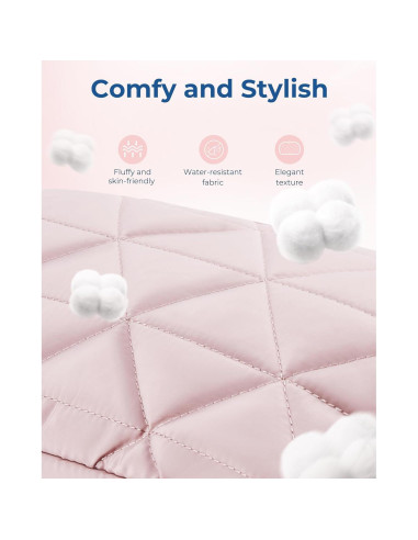 Bolsa de Maquillaje de Viaje BAGSMART Negra 27.7x14.9 cm