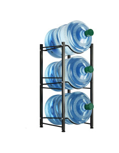Soporte para Botellas de Agua LIANTRAL 3 Niveles Negro