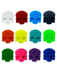 Amortiguador de Raqueta de Tenis Genérico 12 Piezas Silicona