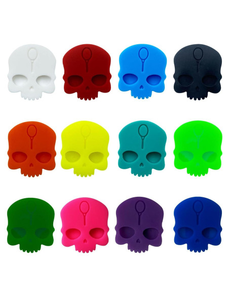 Amortiguador de Raqueta de Tenis Genérico 12 Piezas Silicona Amortiguador de Raqueta de Tenis Genérico 12 Piezas Silicona