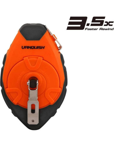 Carrete de Tiza VANQUISH 100ft ABS con Tiza Azul 4oz