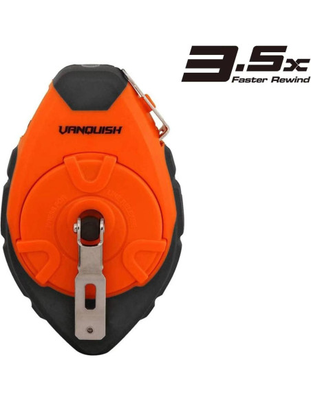 Carrete de Tiza VANQUISH 100ft ABS con Tiza Azul 4oz