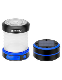 Linterna Solar Kizen Plegable LED 1000 mAh Azul