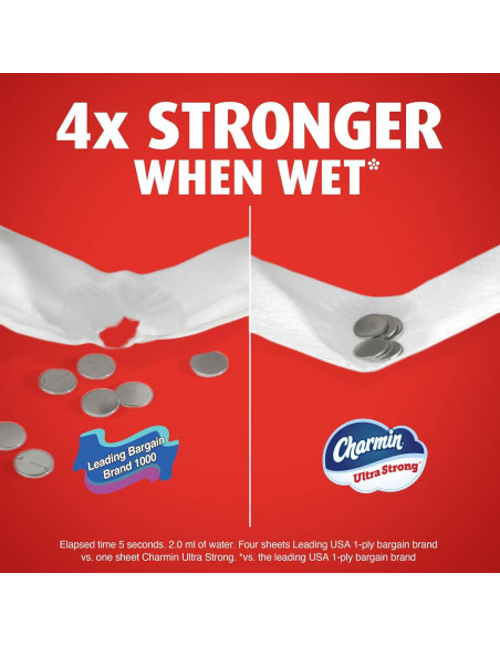 Papel Higiénico Charmin Ultra Strong Mega XL 18 Rollos 330 Hojas