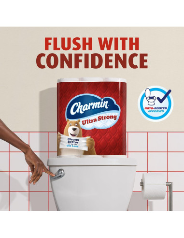 Papel Higiénico Charmin Ultra Strong Mega XL 18 Rollos 330 Hojas