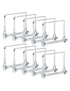 Pasadores de bloqueo de eje cuadrado Comonc 6.3mm 10 PCS