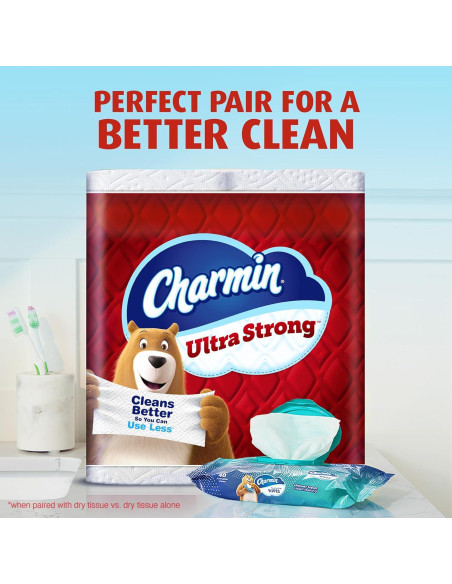 Papel Higiénico Charmin Ultra Strong Mega XL 18 Rollos 330 Hojas