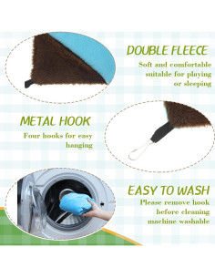 Hamaca Doble Capa para Hurones Nuogo 34x34cm 4 Colores 2