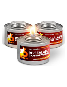 Calentadores de Comida de 6 Horas Stock Your Home - Paquete de 3