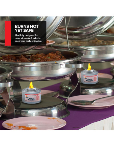 Calentadores de Comida de 6 Horas Stock Your Home - Paquete de 3