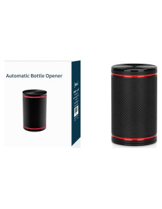 Abrebotellas de Cerveza KITCHENDAO Rojo con Captor Magnético