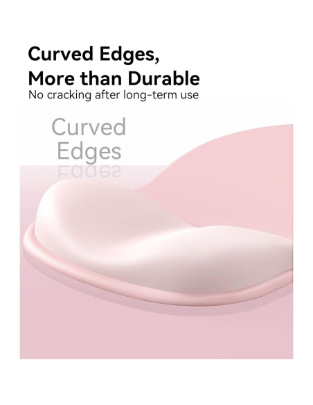Almohadilla para Mouse Ergonómica eulps con Reposamuñecas Gel Rosa Almohadilla para Mouse Ergonómica eulps con Reposamuñecas Gel Rosa