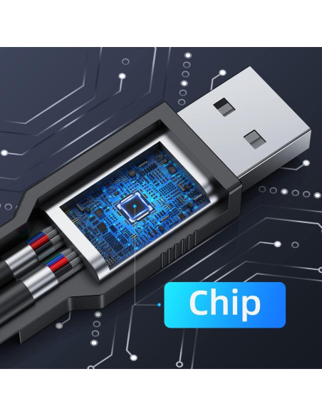 Adaptador USB 2.0 ANDTOBO Macho a 2 Hembras 30cm