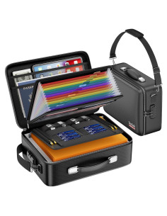 Caja de Documentos a Prueba de Fuego DocSafe 38.6x28.5cm Negra