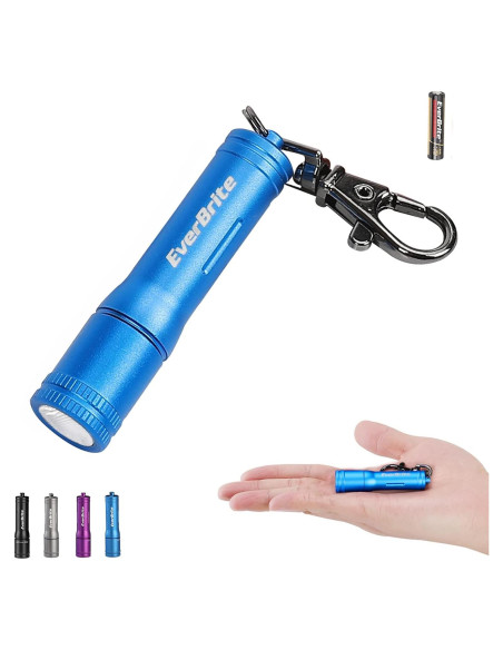 Linterna LED de Llavero EverBrite Azul 100 Lúmenes