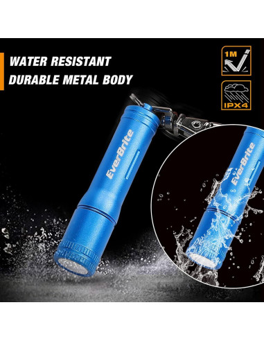 Linterna LED de Llavero EverBrite Azul 100 Lúmenes