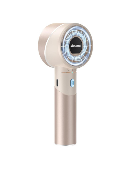 Ventilador de Mano AMACOOL G3 Turbo Recargable 17Hrs 4 Velocidades Ventilador de Mano AMACOOL G3 Turbo Recargable 17Hrs 4 Velocidades