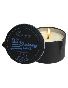 Vela de Masaje Aromática LUXMASA 66.5g - Pastel de Arándano