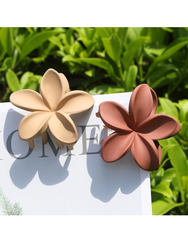 Clip para Cabello Hawaiano Sisiaipu - 6 Pcs Grandes 8.4 cm