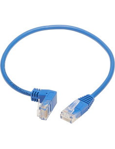 Cable Ethernet Cat6 Tripp Lite 30.48 cm Ángulo Descendente Azul 2