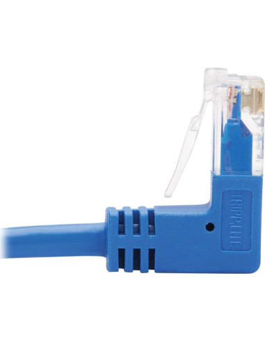 Cable Ethernet Cat6 Tripp Lite 30.48 cm Ángulo Descendente Azul