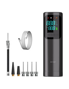 Bomba de Pelotas Eléctrica HDNNC A8 con 4 Agujas y Manguera