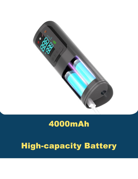 Bomba de Pelotas Eléctrica HDNNC A8 con 4 Agujas y Manguera