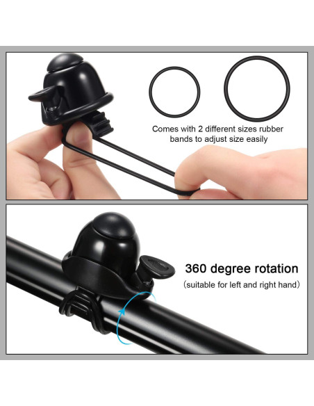 Timbre de Bicicleta Mudder Ajustable Aluminio Sonido Fuerte