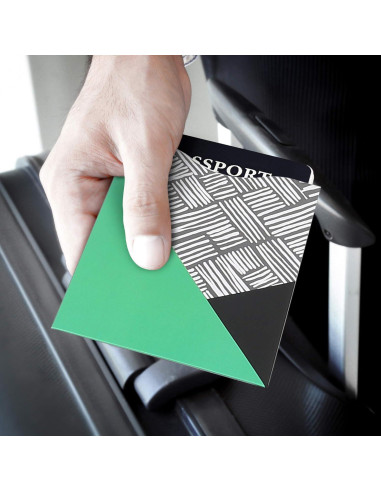 Fundas Bloqueadoras RFID LotFancy - 14 Tarjetas + 5 Pasaportes