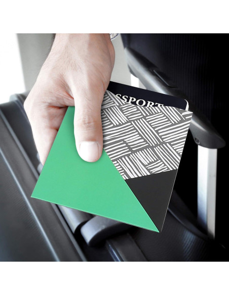 Fundas Bloqueadoras RFID LotFancy - 14 Tarjetas + 5 Pasaportes