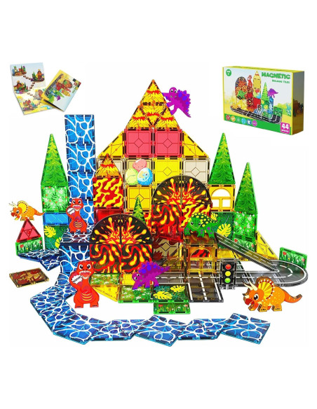Juego de Azulejos Magnéticos Magneverse Dinosaurios 1.14 kg