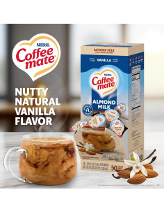 Crema líquida de almendras Coffee-Mate sabor vainilla 50 unidades 2