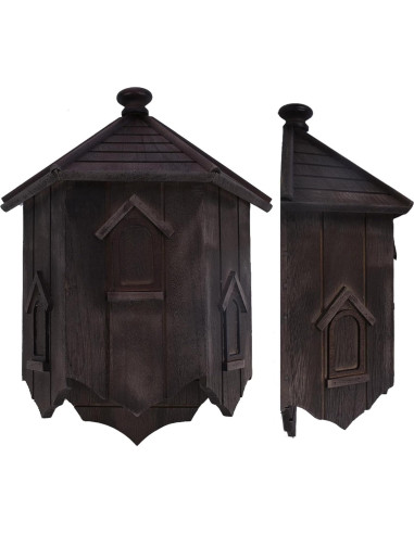 Casa para Murciélagos Ecológica Yiduomile - Refugio de Cedro 36cm