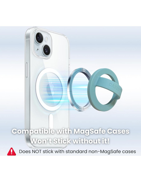 Soporte Magnético de Silicona Casespire para iPhone y MagSafe