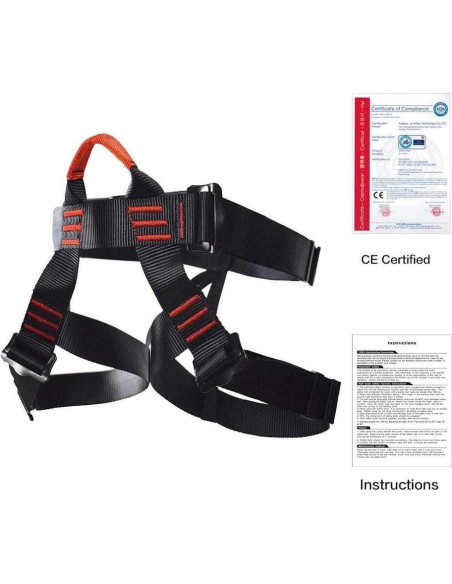 Cinturón de Escalada HandAcc ZH004 Unisex 50.8-114.3 cm