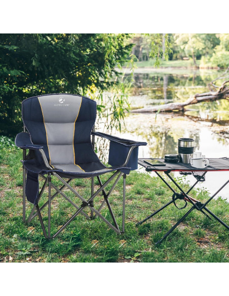 Silla de Camping Plegable Let's Camp Sobredimensionada 204 kg