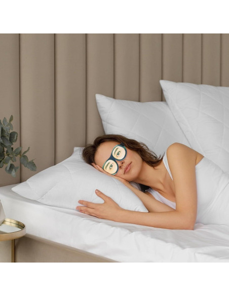 Máscara de Ojos 3D Honbay Suave para Dormir Ajustable