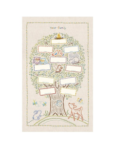 Calendario de Bebé C.R. Gibson Animales 28x46 cm con Pegatinas 2