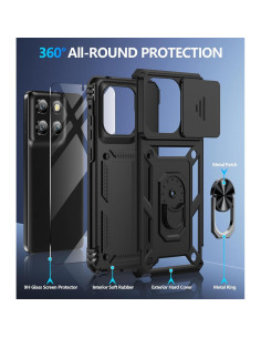 Funda Taisairu para Motorola Moto G Stylus 5G 2025 - Protección Completa, Soporte y Cubierta de Lente 2