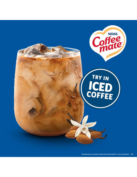 Crema líquida de almendras Coffee-Mate sabor vainilla 50 unidades
