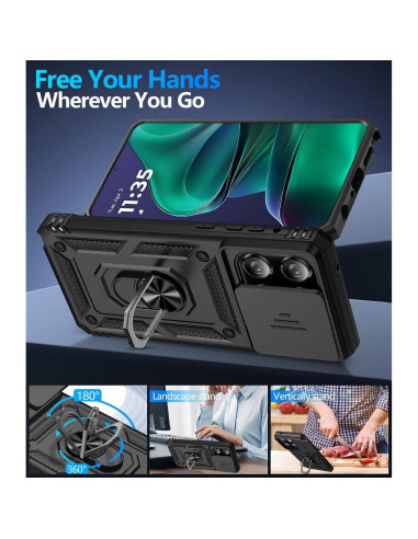 Funda Taisairu para Motorola Moto G Stylus 5G 2025 - Protección Completa, Soporte y Cubierta de Lente