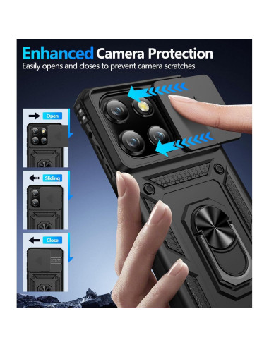 Funda Taisairu para Motorola Moto G Stylus 5G 2025 - Protección Completa, Soporte y Cubierta de Lente