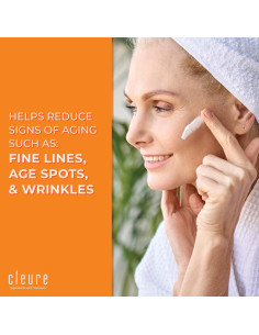 Set de Cuidado de Piel Cleure - Crema Diurna y Nocturna con Ácido Hialurónico 2