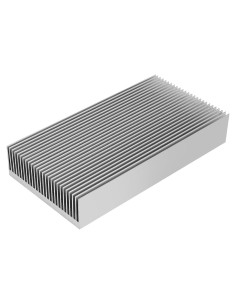 Disipador de Calor de Aluminio Manesi 80x80x27mm 209.79g