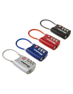 Candado de Equipaje TSA Master Lock 4688D - Paquete de 4