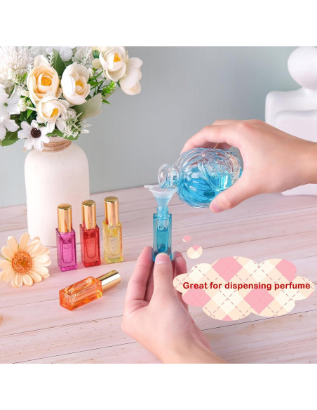 Set de 5 botellas de perfume de viaje RAMFIYN 6ml recargables